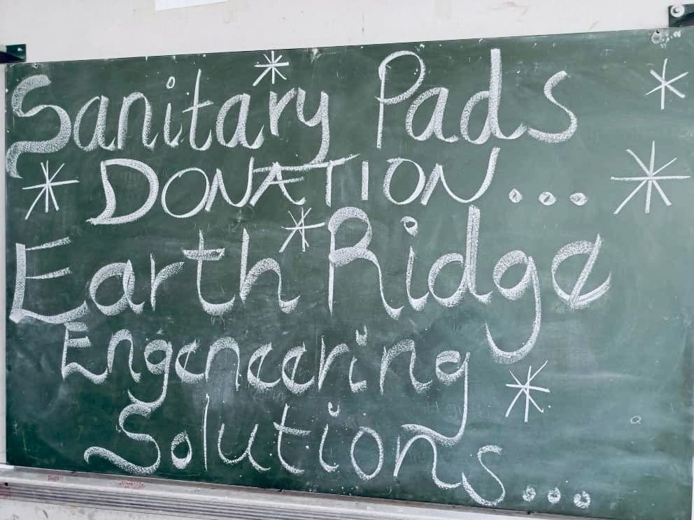 Sanitary Pad Donation 1